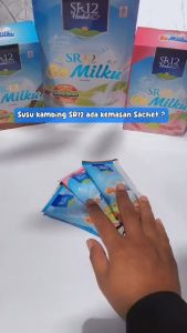 SR12 Go Milku Sachet - Susu Kalsium Penambah Nafsu Makan & Pembentuk Badan Anak Gomilku Nutrisi Bpom