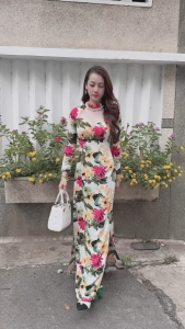 ÁO DÀI THIẾT KẾ PHA XUYÊN THẤU GỢI CẢM