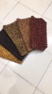 Combo 02 Đệm Lót Ghế Văn Phòng Hạt Gỗ Nhãn - Mian.vn