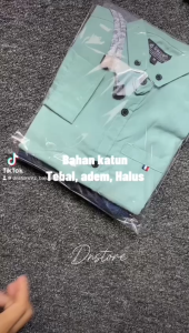 GRATIS ONGKIR Setelan Kemeja Anak Lengan Panjang SAGE Celana Jeans