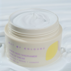 OUT OF COLOURS Lemon Seed Niacinamide Tone Up Cream (50g) Whitening Brightening Face Body Beauty Make Up Base Primer 素颜霜