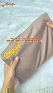 Bantal Anti Peyang Kacang Ijo Beego Original dan Free Kartu Garansi