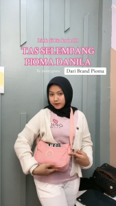 GROSIRAN OMYGOOSE Pioma Danila Sling Bag Wanita Kekinian Tas Selempang Mini Fashion Stylish Waterproof