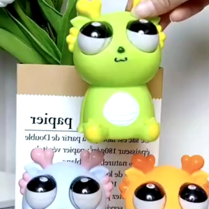 RAINBOW ก๊อตจิของเล่นบีบ สกุชชี่บีบตาระเบิด ของเล่นเด้งตา ผ่อนคลายอารมณ์ตึงเครียด ตาใหญ่