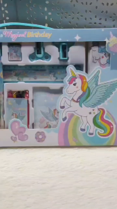 10 in 1 Cartoon Stationery Set Student School Set (BGJAYA)