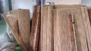 ม่านบังแดด ม่านแต่งบ้าน มู่ลี่ วัสดุจากธรรมชาติ หญ้ากก ไม้ไผ่ ขนาดความยาว 2 เมตร พร้อมส่ง