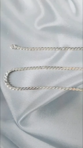 Dây Chuyền Nam Kiểu S Dẹt Nam Tính Dài 55cm BẠC HIỂU MINH DBN025S