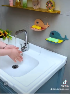 combo 3 khay đựng xà phònggiá để xà bôngkệ đựng xà phòng nhà tắm  Treo Tường