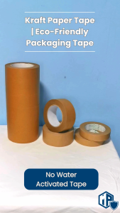ECO Kraft Paper Tape  | Degradable Kraft Tape | Paper Masking Tape | Adhesive Tape | Packing Tape | Brown Tape