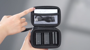 Ulanzi HM2301 Dual Channel Wireless Lavalier Microphone Vlog Live Interview Mic A005