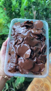 keripik pisang lumer Paket 2BOX Matcha Coklat Tiramitsu Taro nagih di lidah