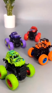 Wonderful Toys Monster Truck Toys Friction Power Vehicles Truck Inertia SUV Car Toys for Kids Toy Car Four-Wheel Drive