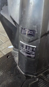 Sticker warning stiker prosedur HONDA