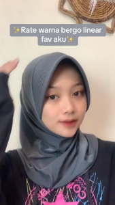 GHANIA HIJAB - Jilbab Hijab Bergo Sport Jersey Premium - kerudung Bergo Instan viral hamidah