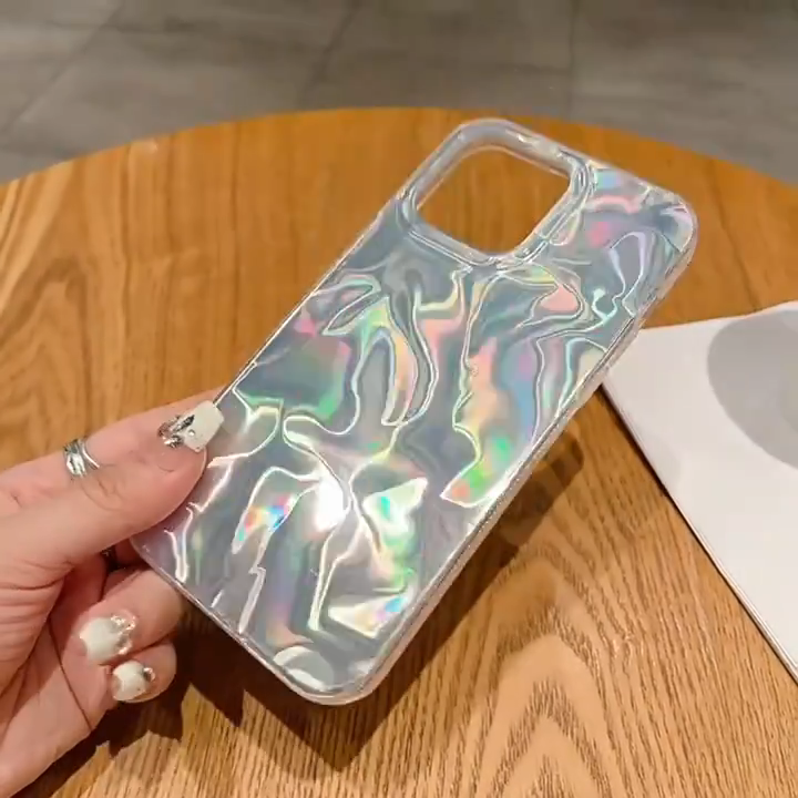 BCR CASE GRADIENT HOLOGRAM IPHONE 6G 6S 7G 8G 7+ 8+ X XS XR