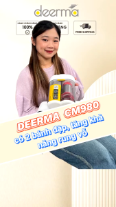 Máy hút bụi giường nệm thảm sofa DEERMA CM980 đa năng lực hút 13000Pa - Bảo hành 12 tháng