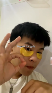 BeeStore Gold Crystal Collagen Masker Mata Emas - 5 sachet