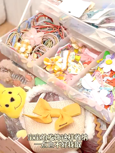 ☀Am888� ที่แขวนจัดเก็บกิ๊บติดผม ที่จัดระเบียบกิ๊บช้อป ประหยัดพื้น สําหรับเด็กผู้หญิง พร้อมส่ง