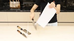 Pisau Dapur XINZUO 5.5 Inch Baja Jepang ZDP-189 Serbaguna untuk Buah dan Sayuran