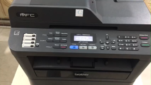 Máy In Đa Năng Văn Phòng ( In 2 mặt A4  A5 Qua Wifi Tốc Độ Cao /Photo/Scan Mặt Gương-Khay ADF ) - Brother 7860DW (Tặng Hộp MựcDây NguồnCáp in Mới)