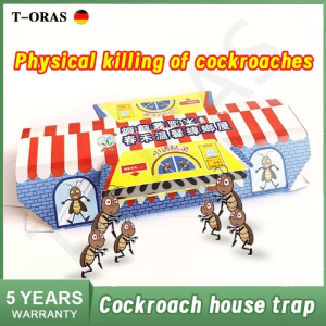 T-ORAS Box Catcher Tools Roach Killer Cockroach Pitfall House Small Bugs Traps Trap Room/Kitchen/Bedroom