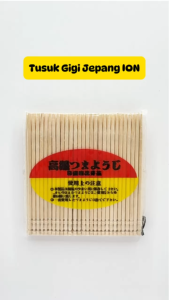 Tusuk Gigi KAYU Ukir Jepang / Tusuk gigi refill murah - GROSIR