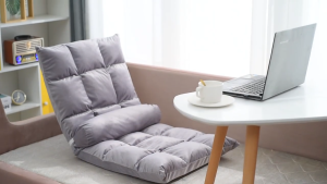 WARM HOME SOFAไซส์ใหญ่ เก้าอี้ญี่ปุ่น  เบาะญี่ปุ่น ทาทามิ เก้าอี้พับได้ ปรับเอนได้ 5 ระดับ โซฟาขี้เกียจรวมเบาะรองนั่งพื้นแบบพับได้ และซักได้