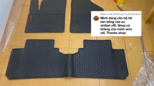 Lót Sàn Cao Su VF5 2022 2023 2024 - Thảm Lót Sàn Cao Su Vinfast VF5 2022/2024