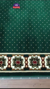 Alhadi Karpet Masjid MECGRA METERAN Ukuran 100 x 120cm Tebal 13mm Sajadah Mushola Turki