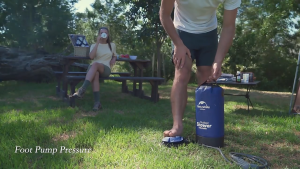 NATUREHIKE Portable Outdoor Shower || Blue