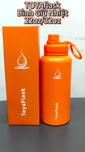 Bình giữ nhiệt 650ML/1000ML inox 304 không gỉ giữ nóng hơn 12 giờ giữ lạnh hơn 24 giờ 3 lớp cách nhiệt có dây treo nắp đậy kín