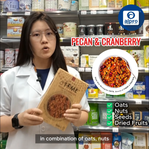 Dtime Pecan & Cranberry Granola Clusters 216g