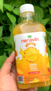 NENAVIN - Cuka Nanas Bantu Turunkan Gula Darah Tinggi / Diabetes / Asam Urat- BPOM-HALAL