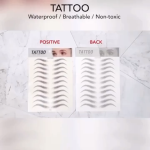 Stiker Alis 4D Eyebrow Tattoo Sulam Alis Anti Air Tahan Lama Sticker Tattoo Eyebrow XX011