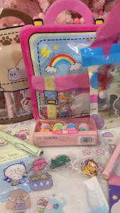 L&S Gifted Stationery Cute Birthday Gift Bag Stationery Gift bag Goodie Bag Hadiah Gift Set Happy children Day