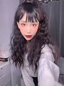 【COD&Spot goods】Long Curly Claw Ponytail Synthetic Long Water Ripples Hair Wig Hair Extensions Straight Hair Pony Tail Hairpiece Wigs Fashion Women Water Ripples Wig