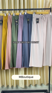 Celana Kulot Knit Premium: Pilihan Tepat untuk Musim Dingin