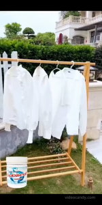 ผงเกลือ ทำความสะอาดเสื้อผ้า ผงอเนกประสงค์ สลายคราบ ทำให้ผ้าขาว ไม่ทำลายผ้า -- X500