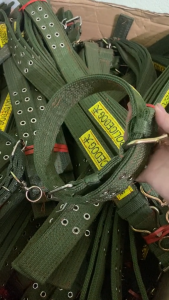 Vòng cổ phản quang POLICE DOG Khoá hợp kim không rỉ cho chó mèo có đệm cổ chắc chắn đủ size