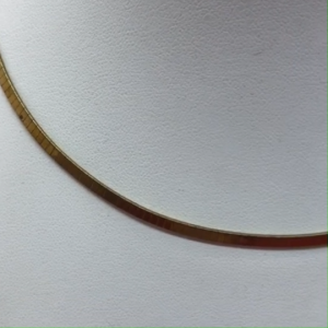 สร้อยคอโชกเกอร์ทองเหลือง ความยาว 16 นิ้ว งานทองเหลืองแท้ งานดิบไม่ได้ชุบ ทองเหลืองโบราณ พร้อมส่ง#วินเทจ#vintage#คลาสสิค#classic