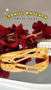Gelang Dewasa Mewah Lapis Emas GL 011