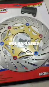 Piringan Disk Cakram Depan Lebar 300 mm Plus Breket PNP VIxion