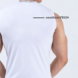 Flexzone Tanktop Ventilate series Sports FVS-018 Sleeveless Gym Sepeda Lari