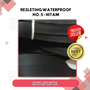 (PER METER) RESLETING ANTI AIR WATERPROOF - HITAM
