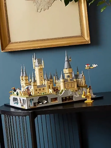 Mainan Bricks Harry Potter Hogwarts Model 2743Pcs Hogwarts School of Witchcraft and Wizardry 3D Puzzle Mainan Balok