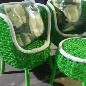 KURSI TERAS BREKELE ROTAN SINTETIS PREMIUM / FURNITURE OUTDOOR INDOOR TAHAN CUACA NYAMAN DAN STYLISH - TOKO PERDANA FURNITURE KURSI TERAS TYPE 1