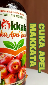 CUKA APEL BATU MAKATA Ori Untuk Obat Alami Asam Urat Kolesterol Paling Ampuh Original BPOM 330ml