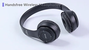 Headset Stereo Wireless P47 POWER BASS: Headphone Bluetooth Gaming & Musik