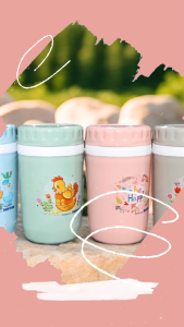 Ca cách nhiệt Duy Tân. Thiết kế tiện lợi màu pastel tươi sáng giữ nhiệt hiệu quả. Nhiều dung tích.