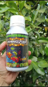 AminoZoo Pupuk Asam Amino 1 Liter Dari Protein Ikan Organik Tanaman Buah & Sayur